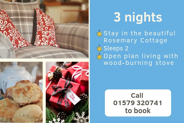 Christmas breaks at Rosemary Cottage Cornwall