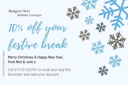 holiday cottage deals Cornwall Christmas 2018