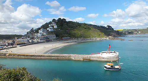 Luxury self catering holiday cottages near Looe on the south coast of Cornwall